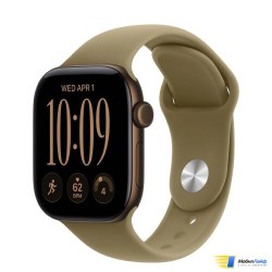 Apple Watch Series 12 GPS Dark Bronze Aluminum Case with Olive Sport Band - Mobillife.of.by
